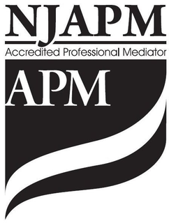 NJAPM ACCREDITED PROFESSIONAL MEDIATOR APM trademark