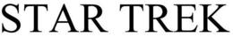 STAR TREK trademark