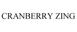 CRANBERRY ZING trademark