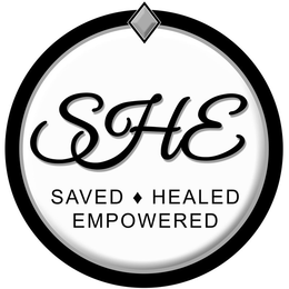SHE SAVED HEALED EMPOWERED trademark