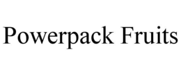 POWERPACK FRUITS trademark