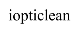 IOPTICLEAN trademark