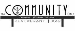 THE COMMUNITY TABLE COMMUNITYVICTORVILLE.COM RESTAURANT BAR trademark