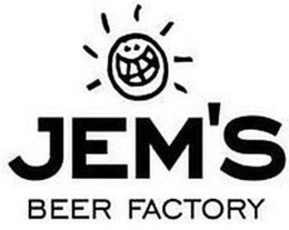 JEM'S BEER FACTORY trademark