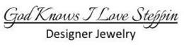 GOD KNOWS I LOVE STEPPIN DESIGNER JEWELRY trademark