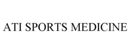 ATI SPORTS MEDICINE trademark