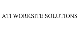 ATI WORKSITE SOLUTIONS trademark