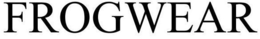 FROGWEAR trademark