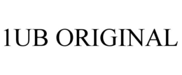 1UB ORIGINAL trademark