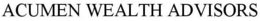 ACUMEN WEALTH ADVISORS trademark