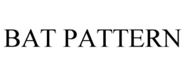 BAT PATTERN trademark