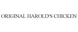ORIGINAL HAROLD'S CHICKEN trademark