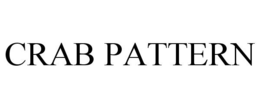 CRAB PATTERN trademark