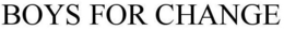 BOYS FOR CHANGE trademark
