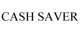 CASH SAVER trademark