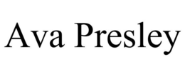 AVA PRESLEY trademark