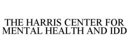 THE HARRIS CENTER FOR MENTAL HEALTH ANDIDD trademark