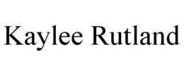 KAYLEE RUTLAND trademark