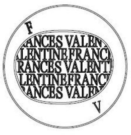 FV FRANCES VALENTINE trademark
