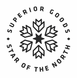 · SUPERIOR GOODS · STAR OF THE NORTH trademark