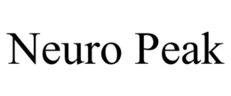 NEURO PEAK trademark
