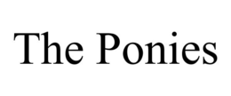THE PONIES trademark
