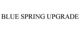 BLUE SPRING UPGRADE trademark