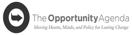 THE OPPORTUNITY AGENDA MOVING HEARTS, MINDS, AND POLICY FOR LASTING CHANGE trademark