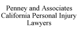 PENNEY AND ASSOCIATES CALIFORNIA PERSONAL INJURY LAWYERS trademark