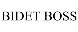 BIDET BOSS trademark