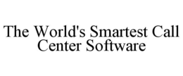 THE WORLD'S SMARTEST CALL CENTER SOFTWARE trademark