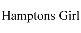 HAMPTONS GIRL trademark