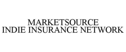 MARKETSOURCE INDIE INSURANCE NETWORK trademark