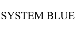 SYSTEM BLUE trademark