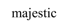 MAJESTIC trademark