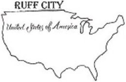 RUFF CITY UNITED STATES OF AMERICA trademark