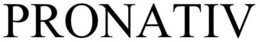 PRONATIV trademark