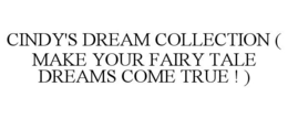 CINDY'S DREAM COLLECTION ( MAKE YOUR FAIRY TALE DREAMS COME TRUE ! ) trademark
