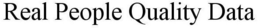 REAL PEOPLE QUALITY DATA trademark