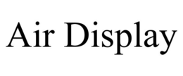 AIR DISPLAY trademark