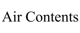AIR CONTENTS trademark