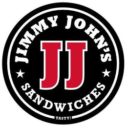 JIMMY JOHN'S JJ SANDWICHES TASTY! trademark