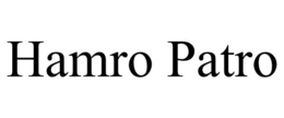 HAMRO PATRO trademark