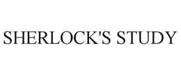 SHERLOCK'S STUDY trademark