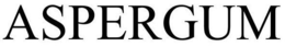 ASPERGUM trademark