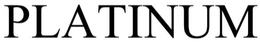 PLATINUM trademark
