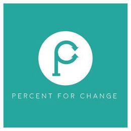 P  PERCENT FOR CHANGE trademark