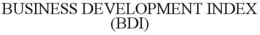 BUSINESS DEVELOPMENT INDEX (BDI) trademark