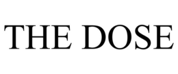 THE DOSE trademark