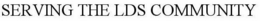 SERVING THE LDS COMMUNITY trademark